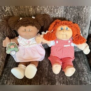 Two Cabbage Patch kids